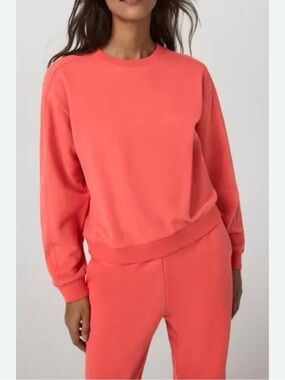 Women's Coral Crewneck Sweatshirt - Unbranded